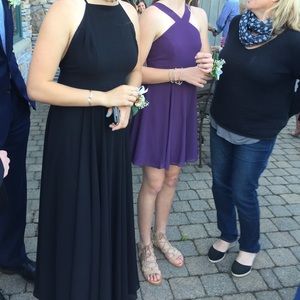 Black Full Length Formal Lulu’s Dress